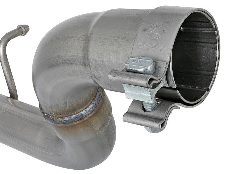 aFe MACH Force-Xp Axle-Back Exhaust System w/Polished Tip 18-20 Jeep Wrangler L4-2.0T / V6-3.6L - Corvette Realm