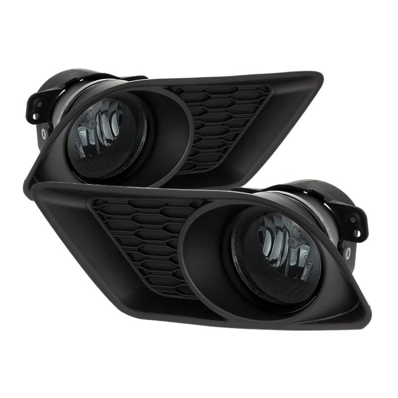 Spyder Dodge Charger 2011-2014 OEM Style Fog Lights W/Switch- Smoke FL-DCH2011-SM - Corvette Realm