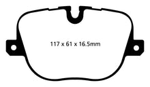 Load image into Gallery viewer, EBC 10-12 Land Rover Range Rover 5.0 Supercharged Greenstuff Rear Brake Pads - Corvette Realm
