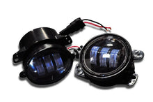 Load image into Gallery viewer, DV8 Offroad 07-18 Jeep Wrangler JK 4in 30W LED Replacement Fog Lights - Corvette Realm