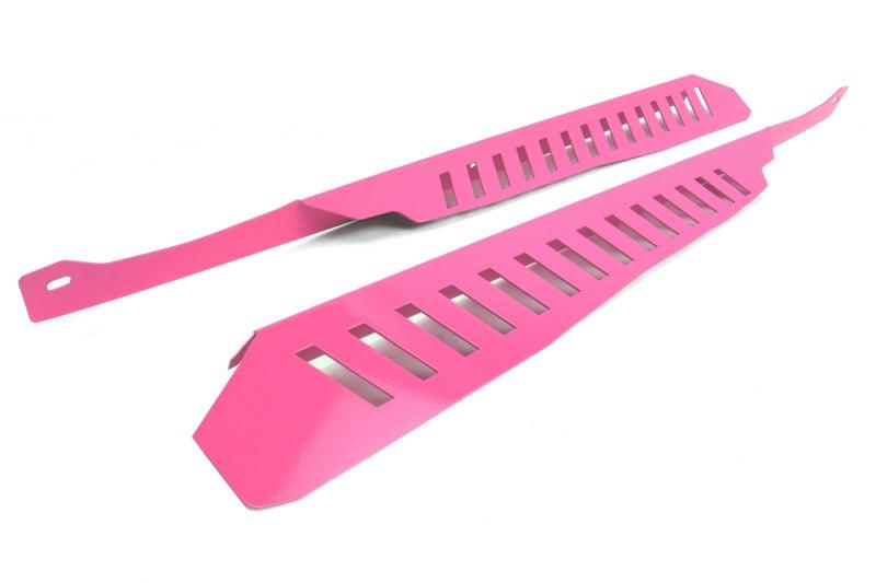 Perrin 08-14 Subaru WRX/STI Fender Shroud Set - Hyper Pink - Corvette Realm