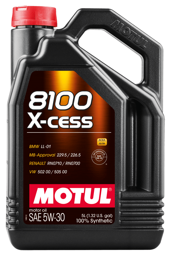 Motul Synthetic Engine Oil 8100 5W30 X-CESS 5L - Corvette Realm