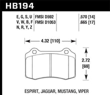 Load image into Gallery viewer, Hawk 2005-2005 Volvo S40 I HPS 5.0 Rear Brake Pads - Corvette Realm