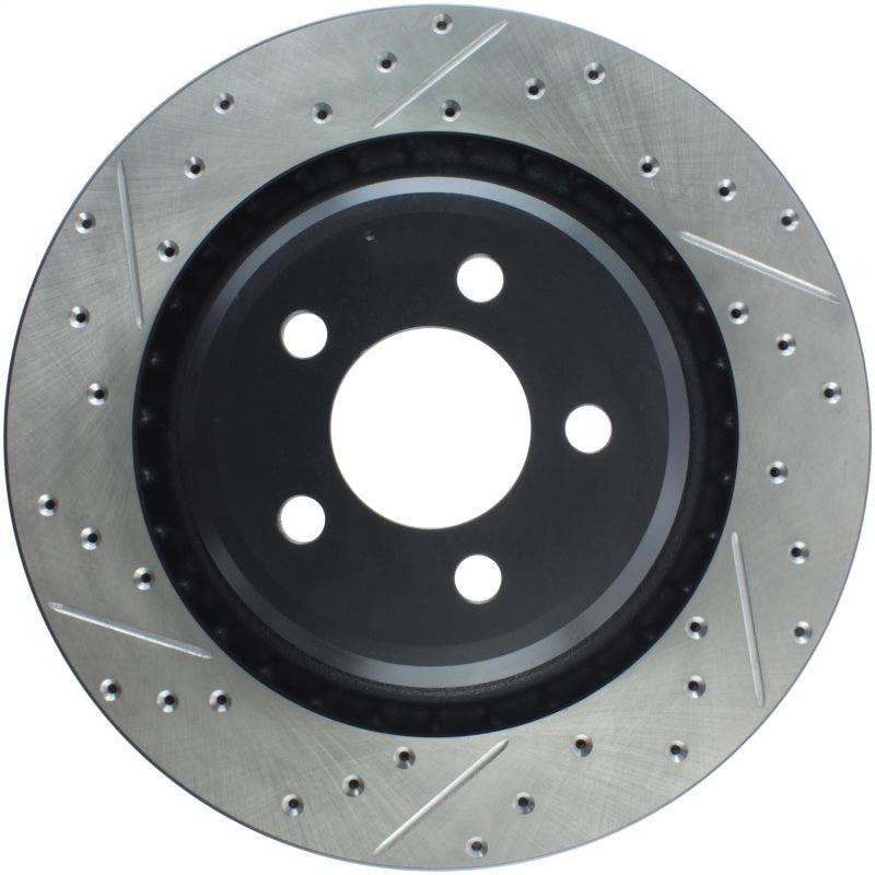StopTech SportStop 06-09 Chrysler SRT-8 Rear Right Drilled & Slotted Rotor - Corvette Realm