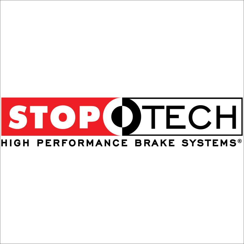 StopTech 16-17 Subaru WRX (w/Eyesight Technology) Sport Slotted & Drilled Rear Right Rotor - Corvette Realm