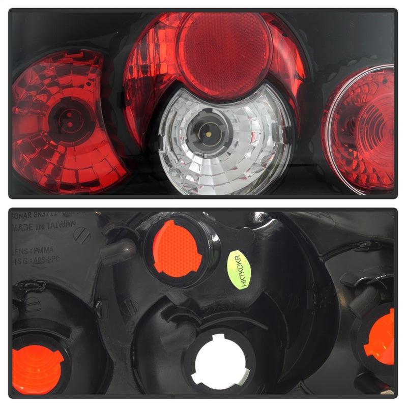 Spyder Toyota Corolla 93-97 Euro Style Tail Lights Black ALT-YD-TC93-BK - Corvette Realm