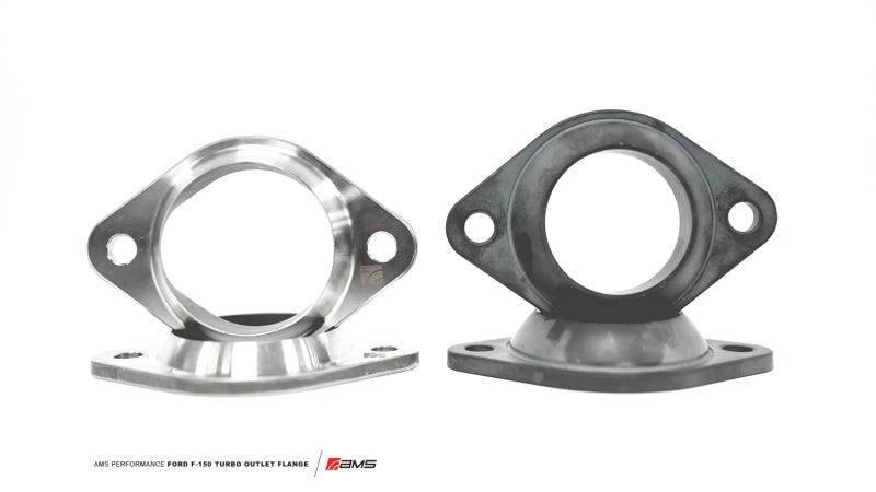 AMS Performance 2015+ Ford F-150/F-150 Raptor 3.5L Ecoboost Turbine Housing Adapter Kit - Corvette Realm