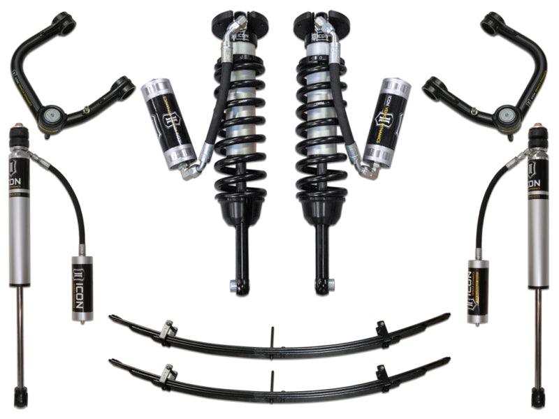 ICON 05-15 Toyota Tacoma 0-3.5in/2016+ Toyota Tacoma 0-2.75in Stg 4 Suspension System w/Tubular Uca - Corvette Realm