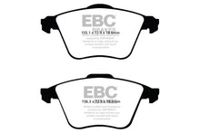 Load image into Gallery viewer, EBC 07-13 Mazda 3 2.3 Turbo Greenstuff Front Brake Pads - Corvette Realm