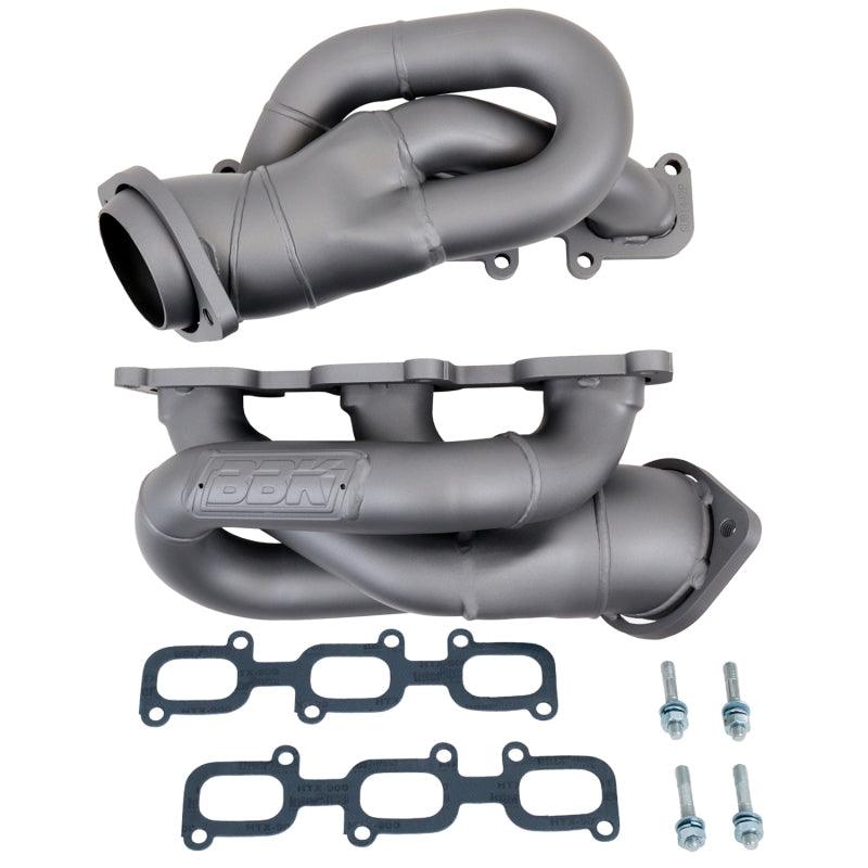 BBK 11-15 Ford Mustang 3.7L Shorty Tuned Length Header - 1-5/8 Titanium Ceramic (CARB EO 11-14 Only) - Corvette Realm