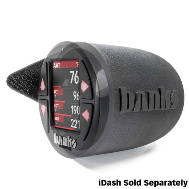 Banks Power 15-19 Chevy/GMC 2500/3500 iDash Stealth Pod Mount - Single Gauge