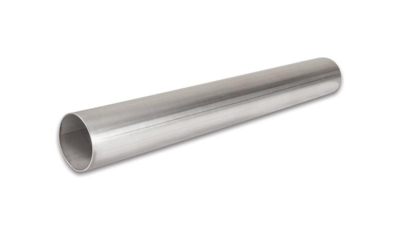 Vibrant 321 Stainless Steel Straight Tubing 2.25in OD - 18 Gauge Wall Thickness - Corvette Realm