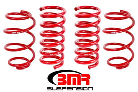 BMR 15-17 S550 Mustang Performance Version Lowering Springs (Set Of 4) - Red - Corvette Realm