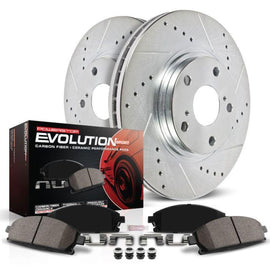 Power Stop 15-19 Subaru WRX Rear Z23 Evolution Sport Brake Kit - Corvette Realm