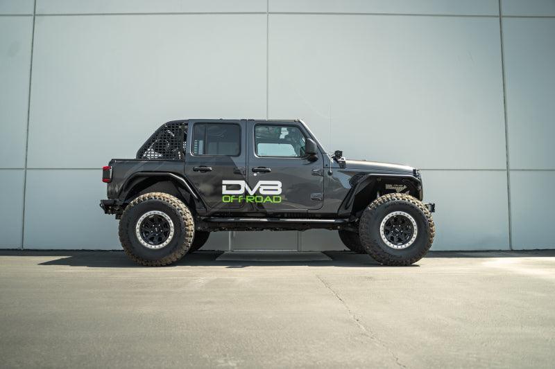 DV8 Offroad 18-23 Jeep Wrangler JL 4 Door Body/Pinch Weld Mounted Step - Corvette Realm