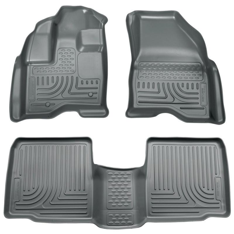 Husky Liners 09-13 Lincoln MKS WeatherBeater Combo Black Floor Liners - Corvette Realm