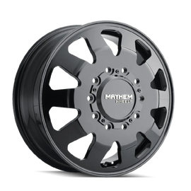 Mayhem 8181 Challenger Dually 22x8.25 / 10x225 BP / 169mm Offset / 170.1mm Hub Full Black Wheel