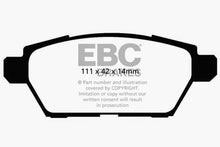 Load image into Gallery viewer, EBC 06-09 Ford Fusion 2.3 Redstuff Rear Brake Pads - Corvette Realm
