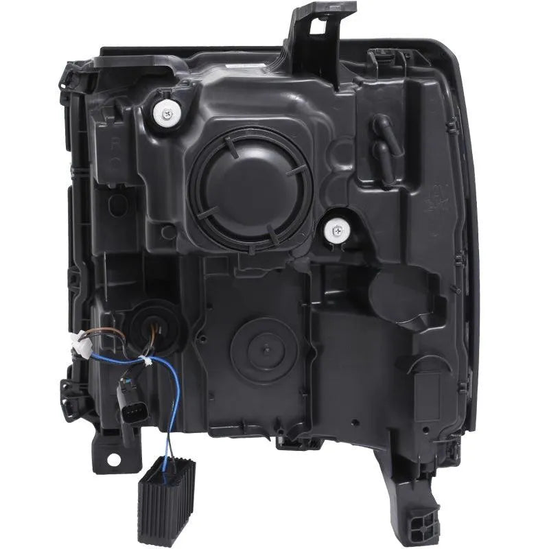 ANZO 16-17 Chevy Silverado 1500 Prjctr. Headlight Plank Styl. w/Amber (Only Work w/HID Equip. Truck) - Corvette Realm