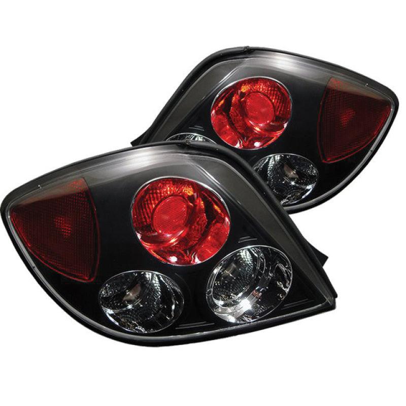 Spyder Hyundai Tiburon 03-05 Euro Style Tail Lights Black ALT-YD-HYT03-BK - Corvette Realm