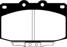 Load image into Gallery viewer, EBC 86-89 Mazda RX7 2.4 (1.3 Rotary)(Vented Rear Rotors) Yellowstuff Front Brake Pads - Corvette Realm
