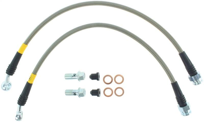 StopTech Stainless Steel Rear Brake lines for Mazda 93-95 RX-7 - Corvette Realm
