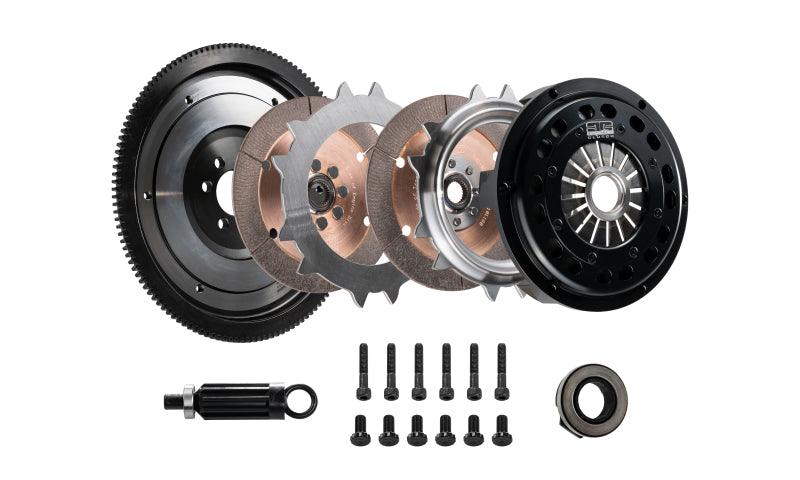 DKM Clutch 06-09 BMW 135i Segmented Ceramic Twin Disc Clutch Kit w/Flywheel (850 ft/lbs Torque) - Corvette Realm