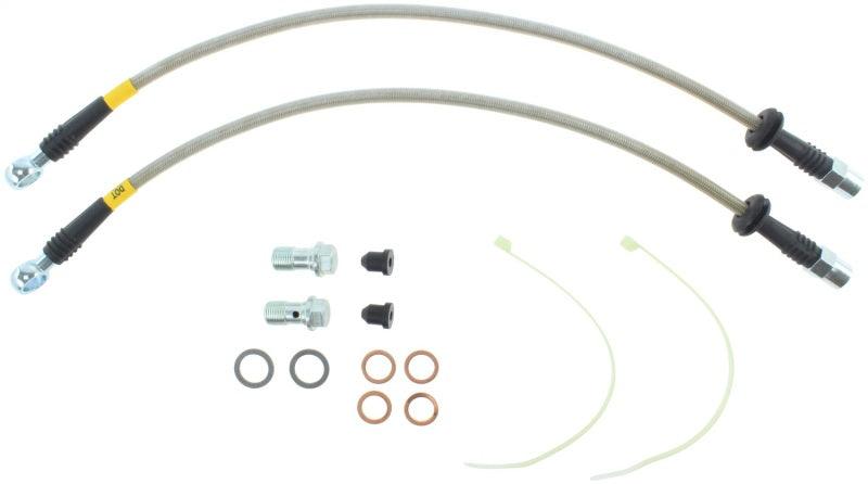 StopTech 02-03 Mini & Mini S Rear Stainless Steel Brake Line Kit - Corvette Realm