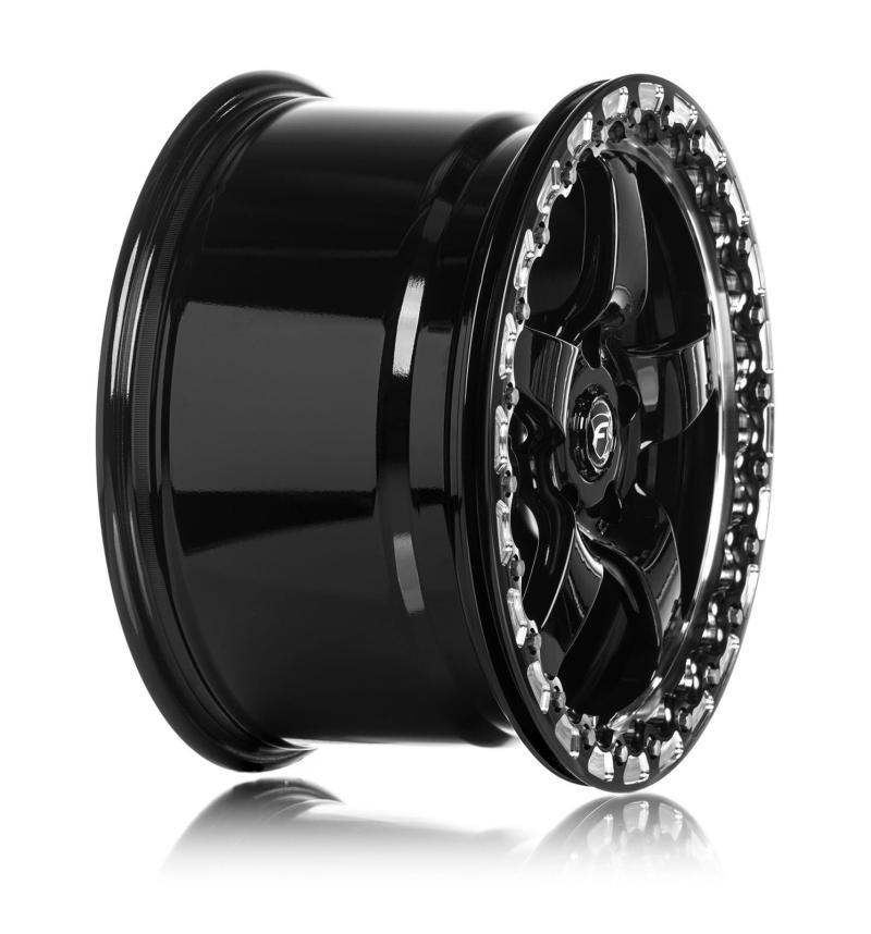 Forgestar D5 Beadlock 17x10 / 5x114.3 BP / ET50 / 7.5in BS Gloss Black Wheel - Corvette Realm