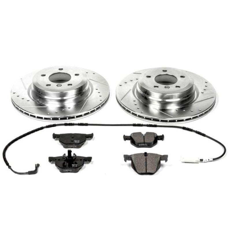 Power Stop 2006 BMW 330i Rear Z23 Evolution Sport Brake Kit - Corvette Realm