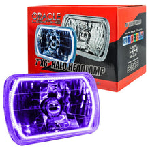 Load image into Gallery viewer, Oracle Pre-Installed Lights 7x6 IN. Sealed Beam - UV/Purple Halo - Corvette Realm