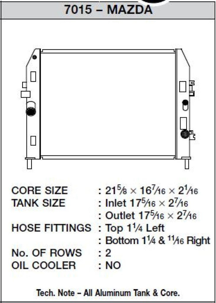 CSF 06-12 Mazda Miata Radiator - Corvette Realm