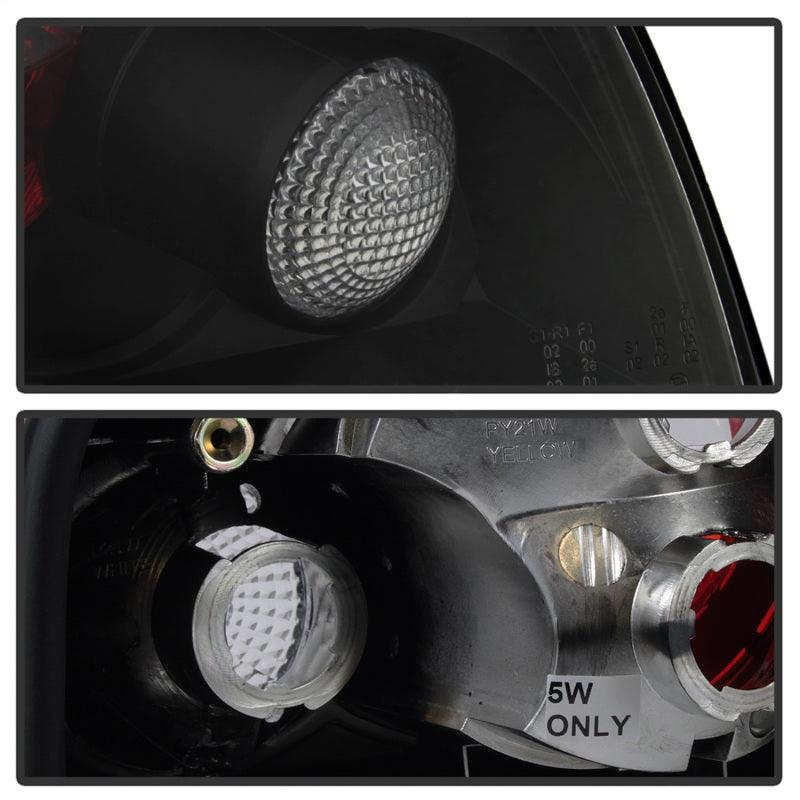 Spyder Audi TT 00-06 Euro Style Tail Lights Black ALT-YD-ATT99-BK - Corvette Realm