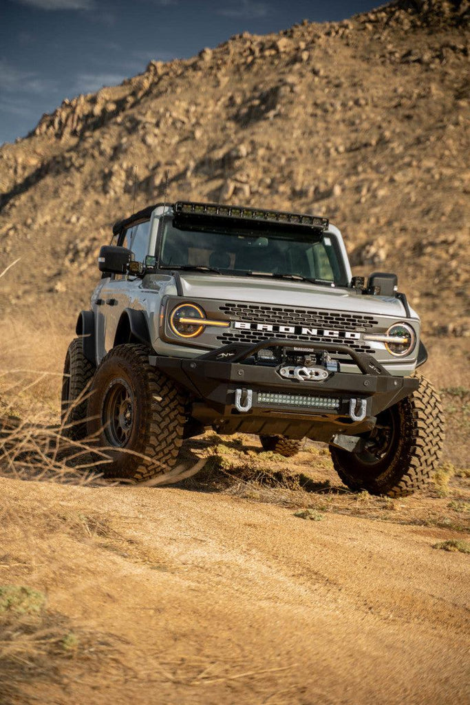 DV8 Offroad 2021 Ford Bronco A Pillar Dual Light Pod Drop Mounts - Corvette Realm