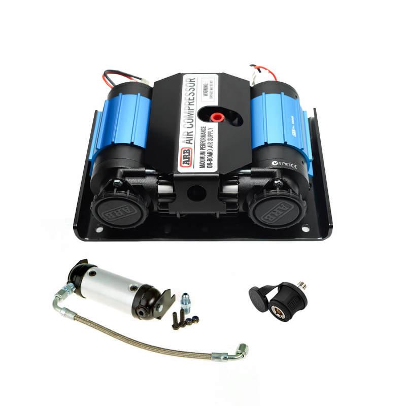 ARB Ford Bronco Twin 12V Onboard Compressor Kit - Corvette Realm