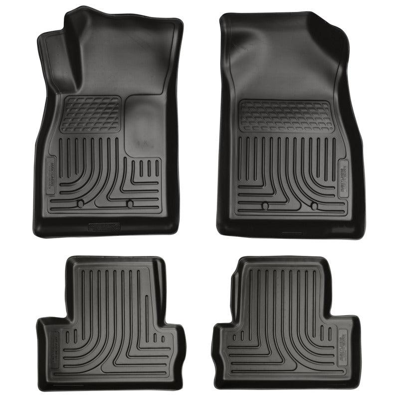 Husky Liners 11-12 Chevrolet Volt WeatherBeater Combo Black Floor Liners - Corvette Realm