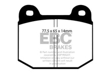 Load image into Gallery viewer, EBC 08+ Lotus 2-Eleven 1.8 Supercharged Redstuff Front Brake Pads - Corvette Realm