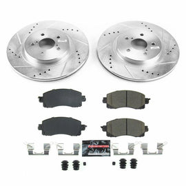 Power Stop 18-19 Subaru Crosstrek Front Z23 Evolution Sport Brake Kit - Corvette Realm