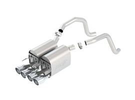 Borla 05-08 Corvette C6 Coupe/Conv 6.0L/6.2L 8cyl 6spd RWD Touring SS Axle-Back Exhaust