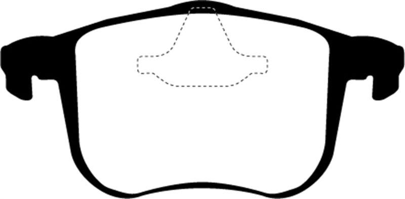 EBC 06-11 Saab 9-3 2.0 Turbo (Aero) Yellowstuff Front Brake Pads - Corvette Realm
