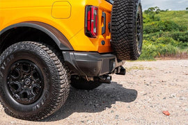Corsa 21-22 Ford Bronco 2.7L 2-Door 2.75in Cat-Back Dual Rear Exhaust w/ 4in Straight-Cut Black Tips - Corvette Realm