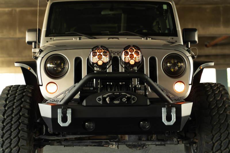 DV8 Offroad 07-18 Jeep Wrangler JK Slim Fender Flares - Corvette Realm