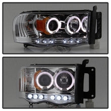 Load image into Gallery viewer, Spyder Dodge Ram 1500 02-05/Ram 2500 03-05 Projector Headlights LED Halo LED Chrm PRO-YD-DR02-HL-C - Corvette Realm