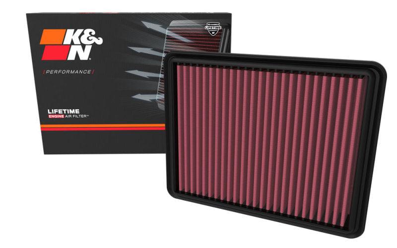 K&N 22-23 Toyota Land Cruiser V6 3.3L DSL Replacement Air Filter - Corvette Realm