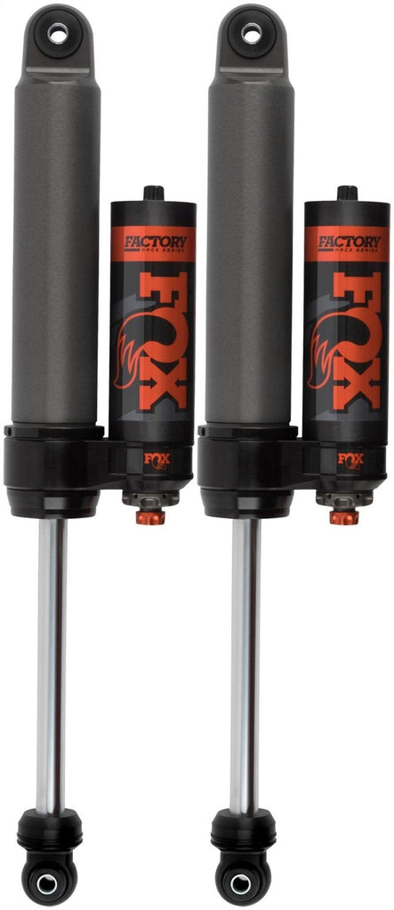 Fox 2019+ Ford Ranger 2.5 Factory Series 0-1.5in Rear Remote Reservoir Shock (Pair) - Adjustable - Corvette Realm