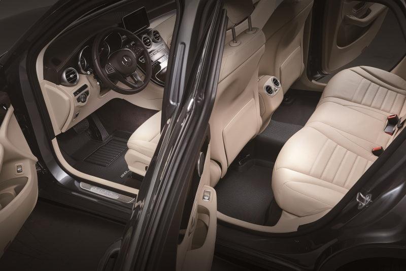 3D MAXpider 2016-2020 Chevrolet Camaro Kagu 1st & 2nd Row Floormats - Black - Corvette Realm