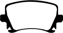 Load image into Gallery viewer, EBC 06-13 Audi A3 2.0 Turbo (Girling rear caliper) Yellowstuff Rear Brake Pads - Corvette Realm