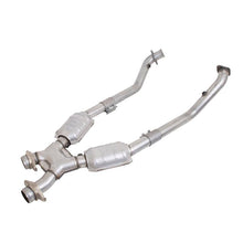 Load image into Gallery viewer, BBK 99-04 Mustang 4.6 GT / Cobra High Flow X Pipe With Catalytic Converters - 2-1/2 - Corvette Realm