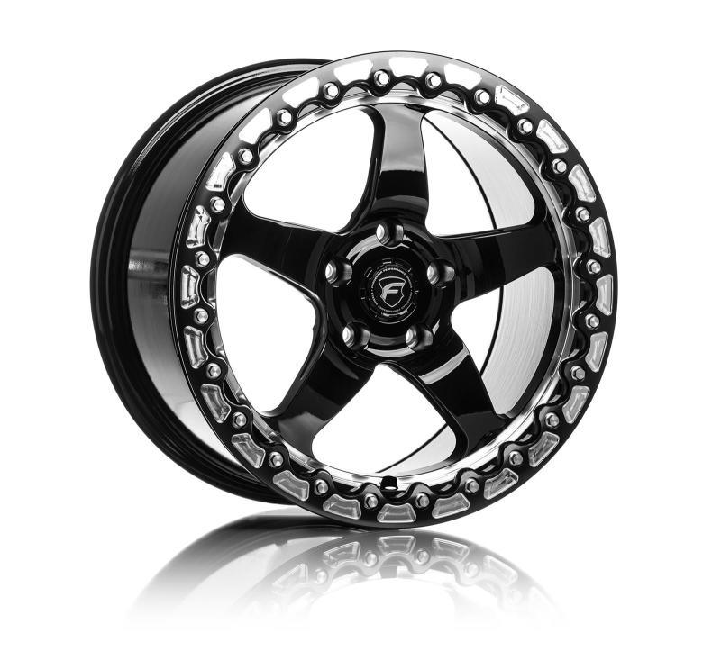 Forgestar D5 Beadlock 17x10 / 5x114.3 BP / ET50 / 7.5in BS Gloss Black Wheel - Corvette Realm