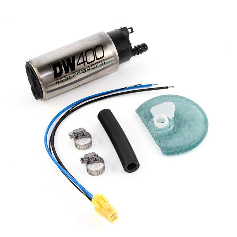 DeatschWerks 415LPH DW400 In-Tank Fuel Pump w/ 9-1045 Install Kit 05-10 Ford Mustang (Except GT500) - Corvette Realm